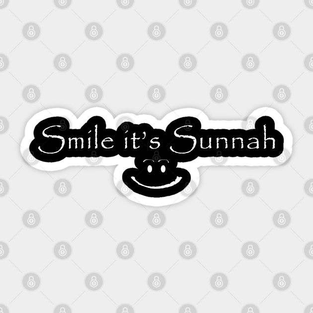 Smile Its Sunnah Islamic Quotes 3 Islamic Quotes Sticker Teepublic 2464